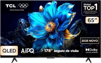 Smart TV 43 polegadas em Oferta: Smart TV TCL 65 Polegadas QLED 4K P7K WiFi Bluetooth Google TV HDR10+ Dolby Atmos Dolby Vision 65P7K