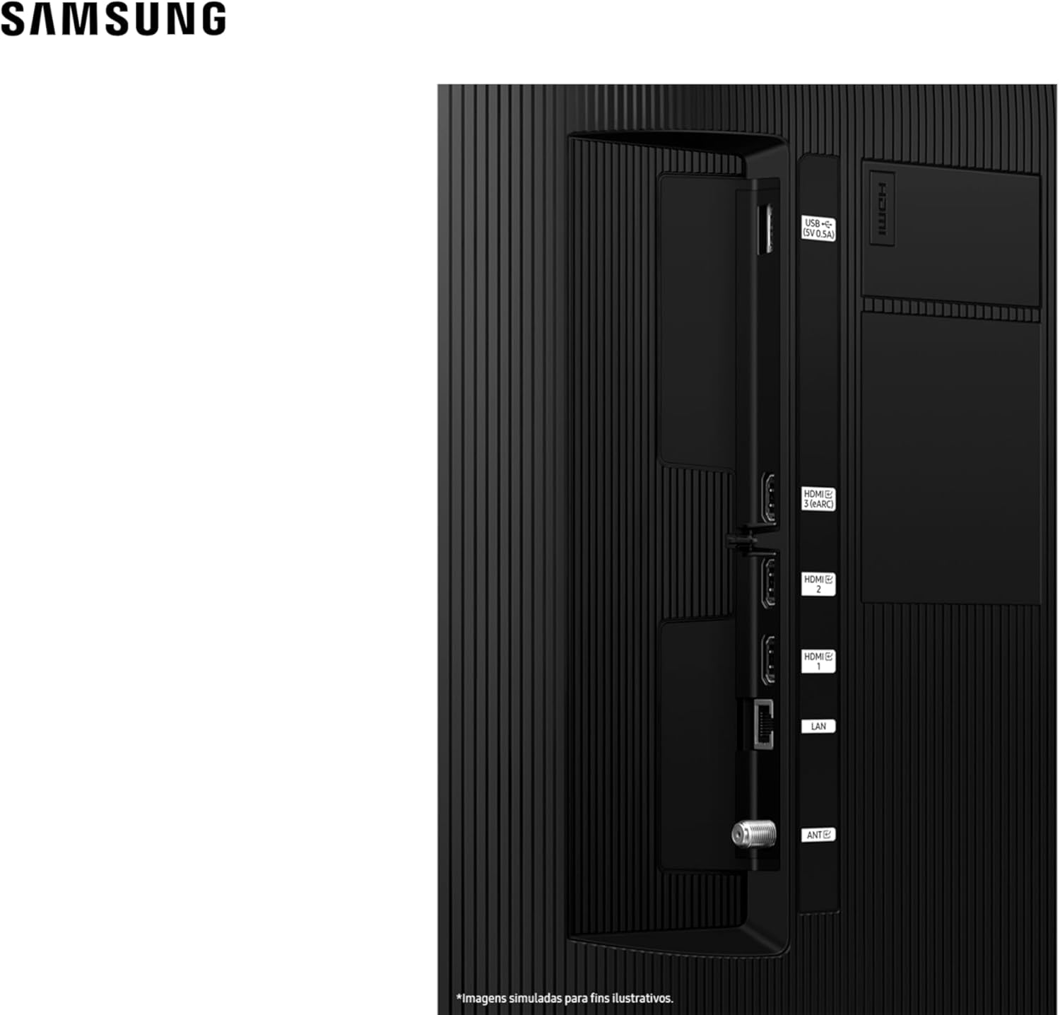 Samsung Smart TV 43" Crystal UHD 4K U8600F 2025 - Imagem 8