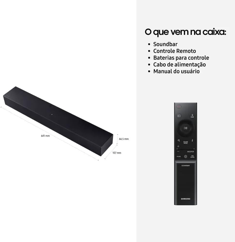 Samsung Combo Smart TV 43" QLED Full HD Q5F + Soundbar HW B400F - Imagem 7
