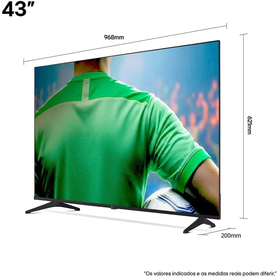 Smart TV 43" LG UHD AI 4K 43UT7500PSA - Imagem 9