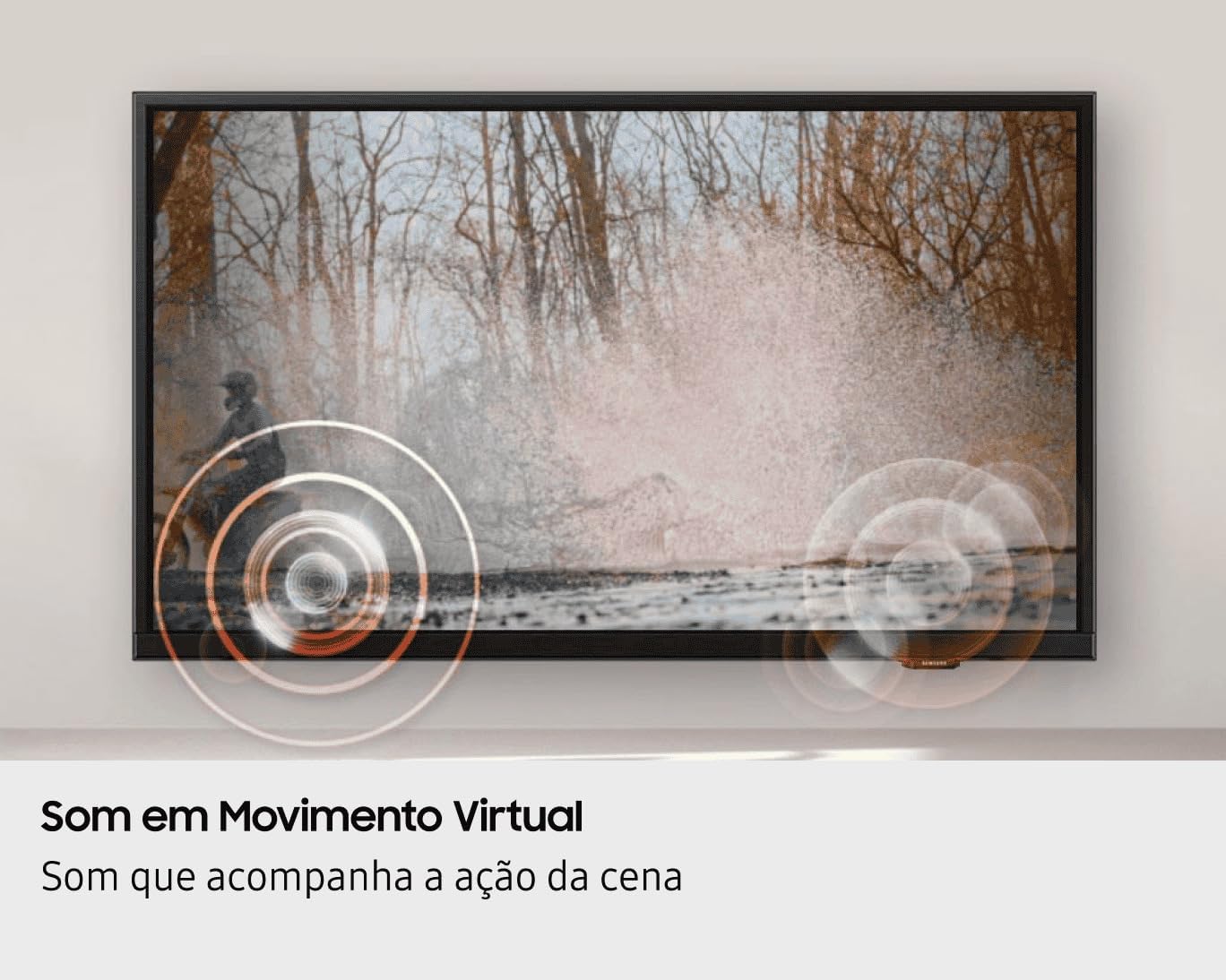 Smart TV Samsung 32" HD Tizen HDR Wi-Fi HDMI Bivolt Preta - Imagem 6