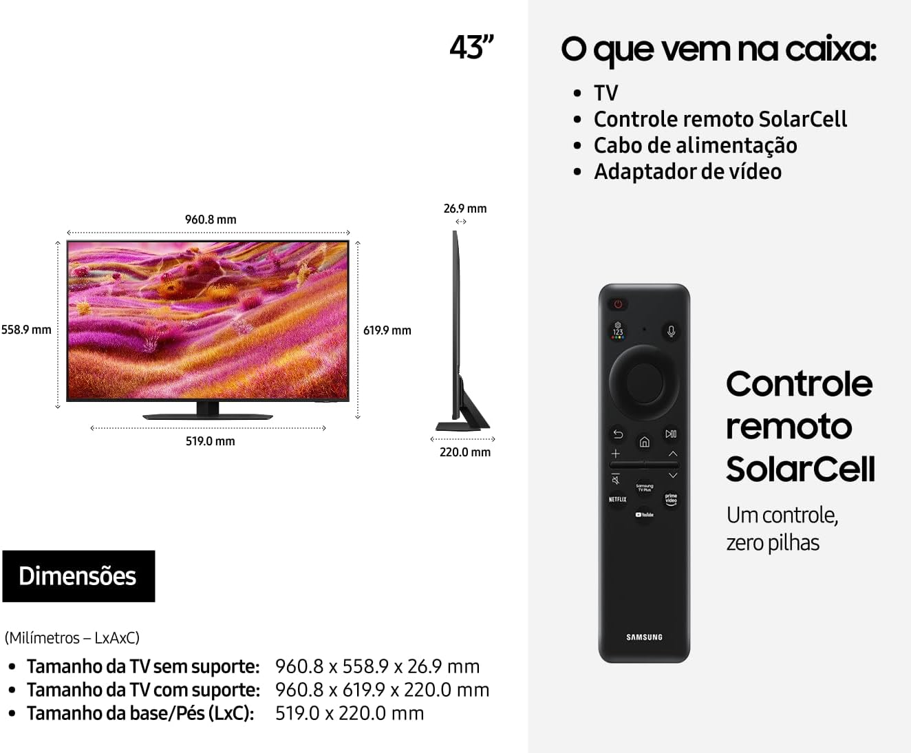 Samsung Vision AI TV 43" NEO QLED ULTRA 4K QN90F 2025 - Imagem 9
