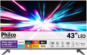 Smart TV 43″ Philco Roku TV HDR P43G70RCBL Smart TV 43″ Philco Roku TV HDR P43G70RCBL