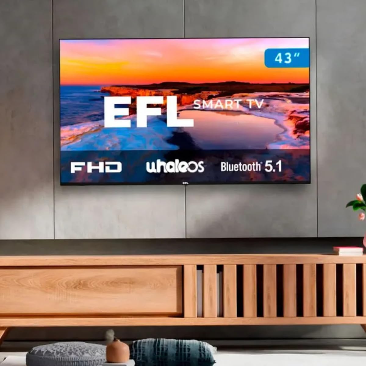 Smart TV EFL 43" Full HD DLED Android Bivolt - Imagem 3