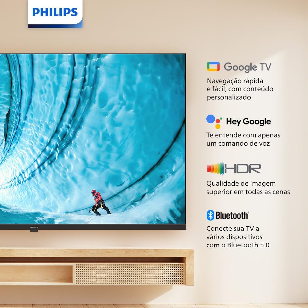 Smart TV PHILIPS 43" Full HD Google TV 43PFG6909/78 - Imagem 8