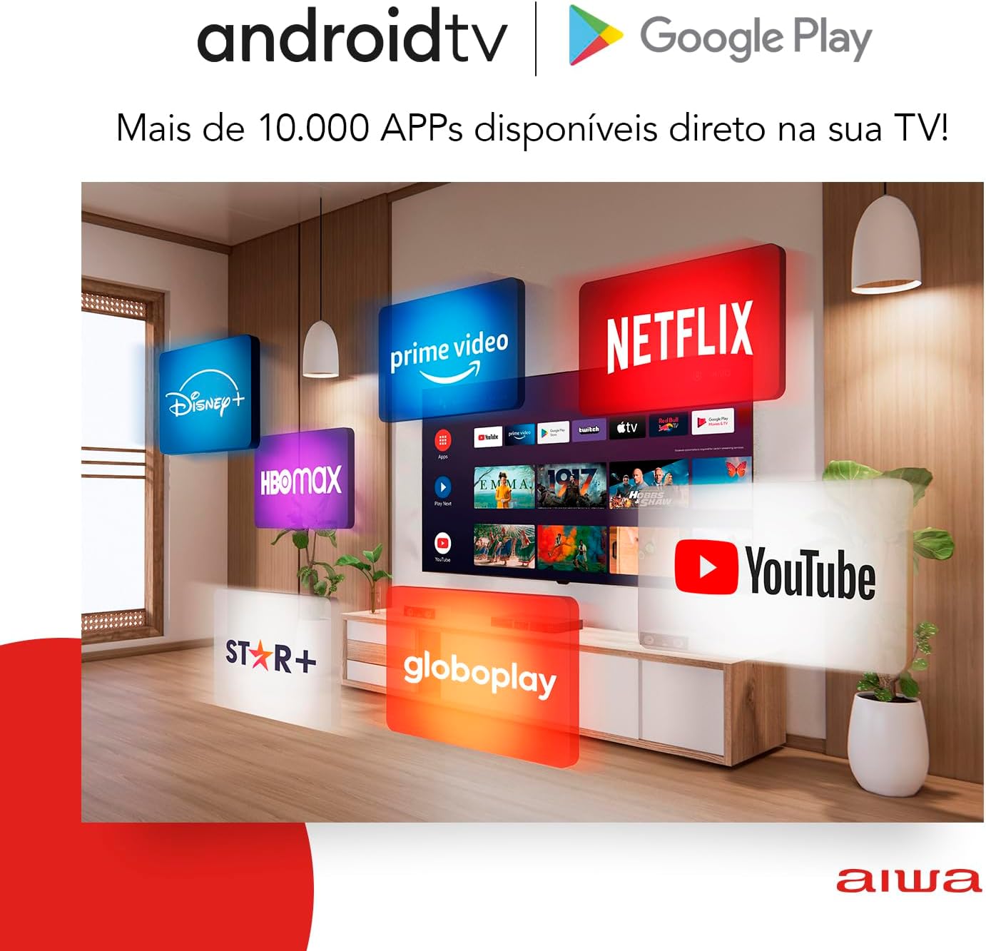 Smart TV 43" AIWA HD - Imagem 5