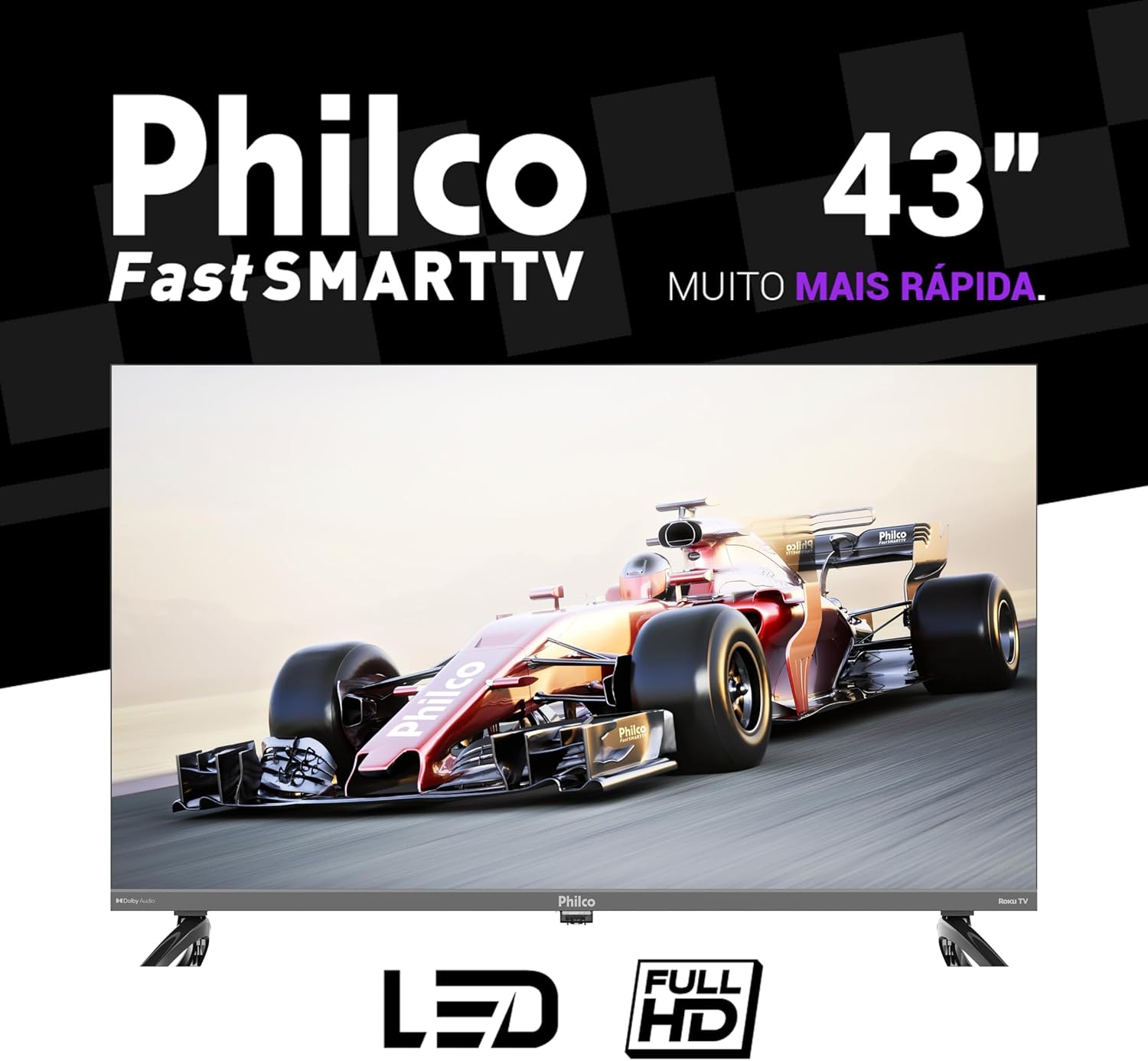 Smart TV 43" Philco Roku TV HDR 10 Dolby Áudio - Imagem 7