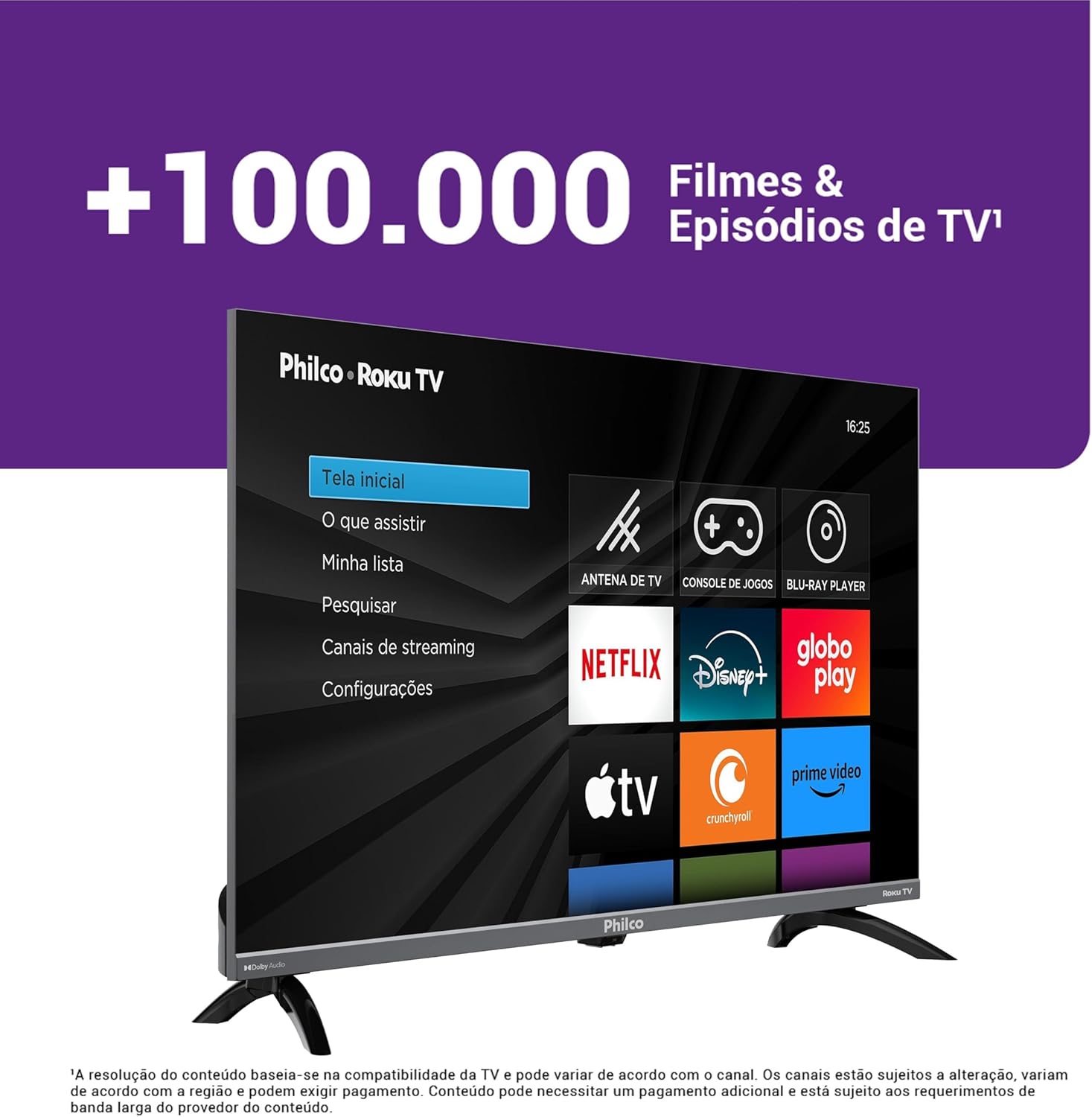 Smart TV 43" Philco Roku TV HDR 10 Dolby Áudio - Imagem 10