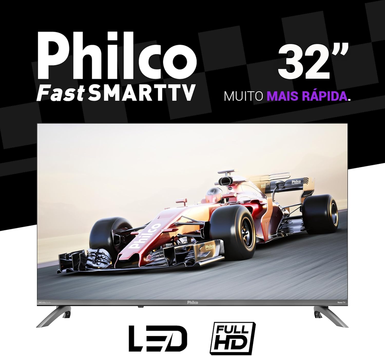 Smart TV 32" Philco Roku TV Dolby Áudio HDR10 P32CRB - Imagem 9