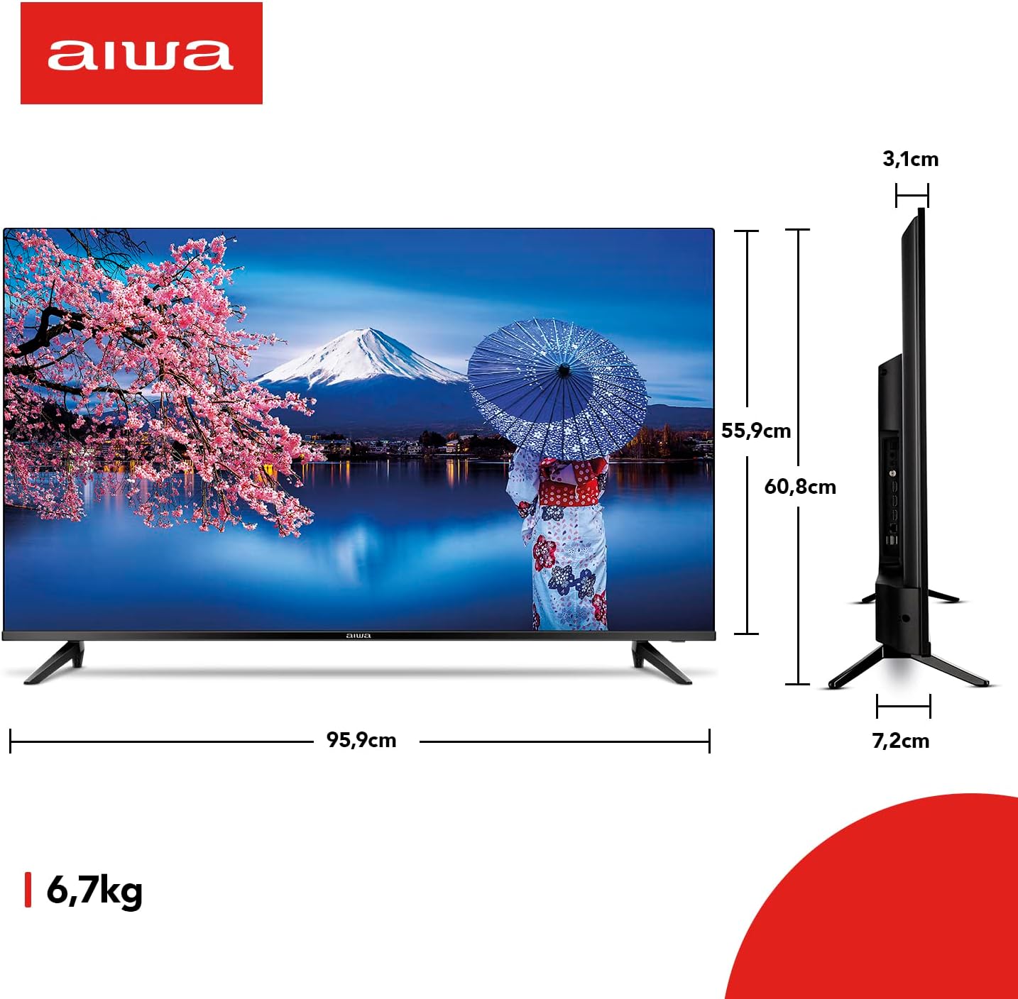 Smart TV 43" AIWA HD - Imagem 10
