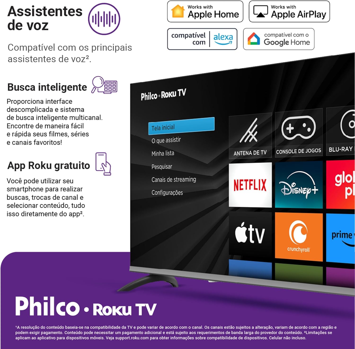Smart TV 40" Philco Roku TV HDR10 P40CRA - Imagem 7