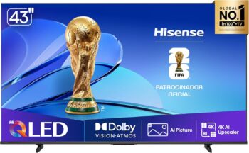 Hisense Smart TV UHD 4K QLED 43″ 43Q6Q Hisense Smart TV UHD 4K QLED 43″ 43Q6Q