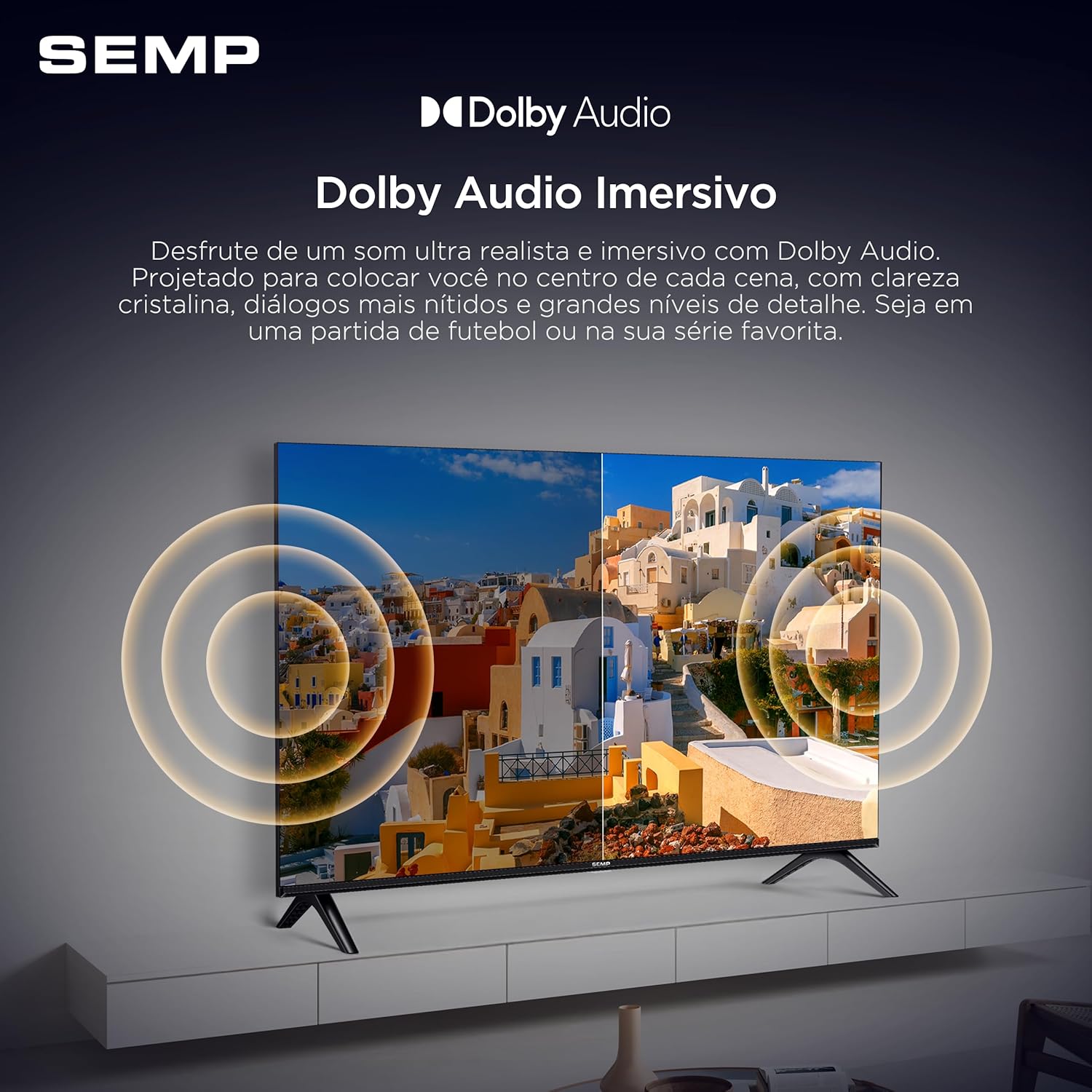 SEMP Smart TV 43" 43S42 FHD Google TV - Imagem 6