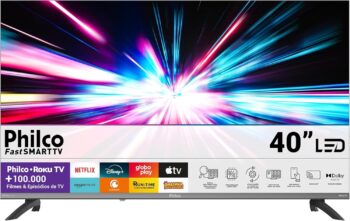 Smart TV 40″ Philco Roku TV HDR10 P40CRA Smart TV 40″ Philco Roku TV HDR10 P40CRA