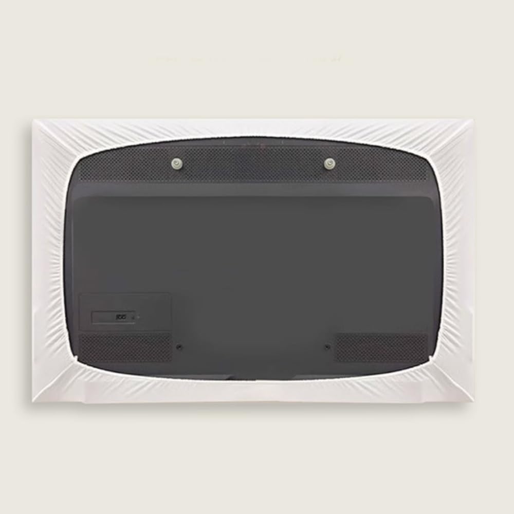 Capa de TV 81.3-190.5 cm Universal Simples Elástica TV Capa Protetora de Tela Multifunções Televisão/Computador para Pendurar Desktop Curvo Arte Interior Capa Decorativa Azul-4||43-46 polegadas - Imagem 3