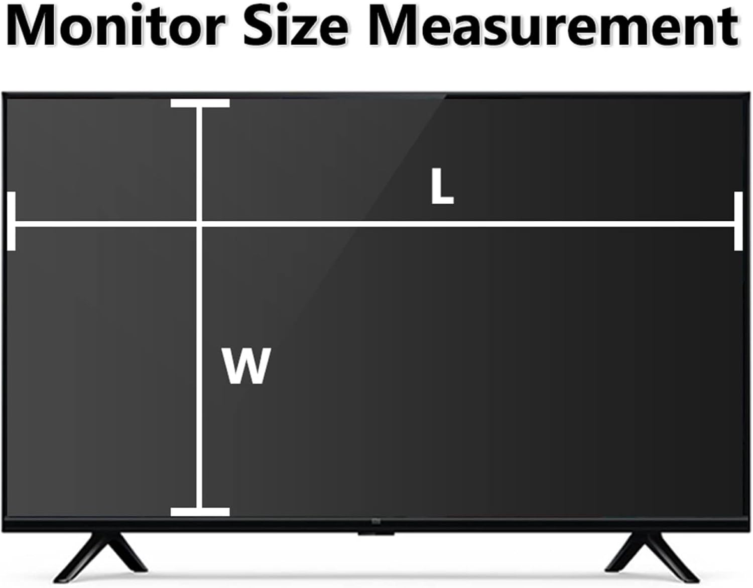 XRRX Película protetora de tela de TV de 43 a 65 polegadas, película de filtro antibrilho fosco antibrilho para ambientes externos/internos, antiluz azul, alivia o cansaço visual e dorme melhor, para LCD, LED, 4K OLED / 55 polegadas 1211 x 682 mm - Imagem 6