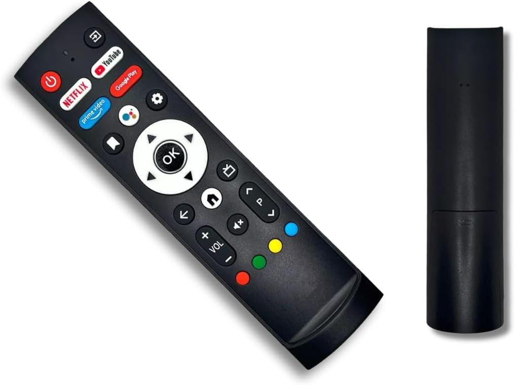Controle Remoto Compatível Tv AIWA Smart - Android e Google TV Similar ao ORIGINAL- Para Reposição - SEM comando de voz - Genérico - Controle via Infravermelho.