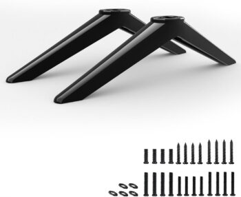 Dinghosen Suporte de TV de 43 polegadas para Samsung TV Legs, para UN43NU6900F UN43NU6950FXZA 43 polegadas Classe 4K (2160p) Ultra HD Smart LED TV, com parafusos Dinghosen Suporte de TV de 43 polegadas para Samsung TV Legs, para UN43NU6900F UN43NU6950FXZA 43 polegadas Classe 4K (2160p) Ultra HD Smart LED TV, com parafusos