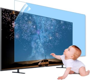 XRRX Película protetora de tela de TV de 43 a 65 polegadas, película de filtro antibrilho fosco antibrilho para ambientes externos/internos, antiluz azul, alivia o cansaço visual e dorme melhor, para LCD, LED, 4K OLED / 55 polegadas 1211 x 682 mm XRRX Película protetora de tela de TV de 43 a 65 polegadas, película de filtro antibrilho fosco antibrilho para ambientes externos/internos, antiluz azul, alivia o cansaço visual e dorme melhor, para LCD, LED, 4K OLED / 55 polegadas 1211 x 682 mm